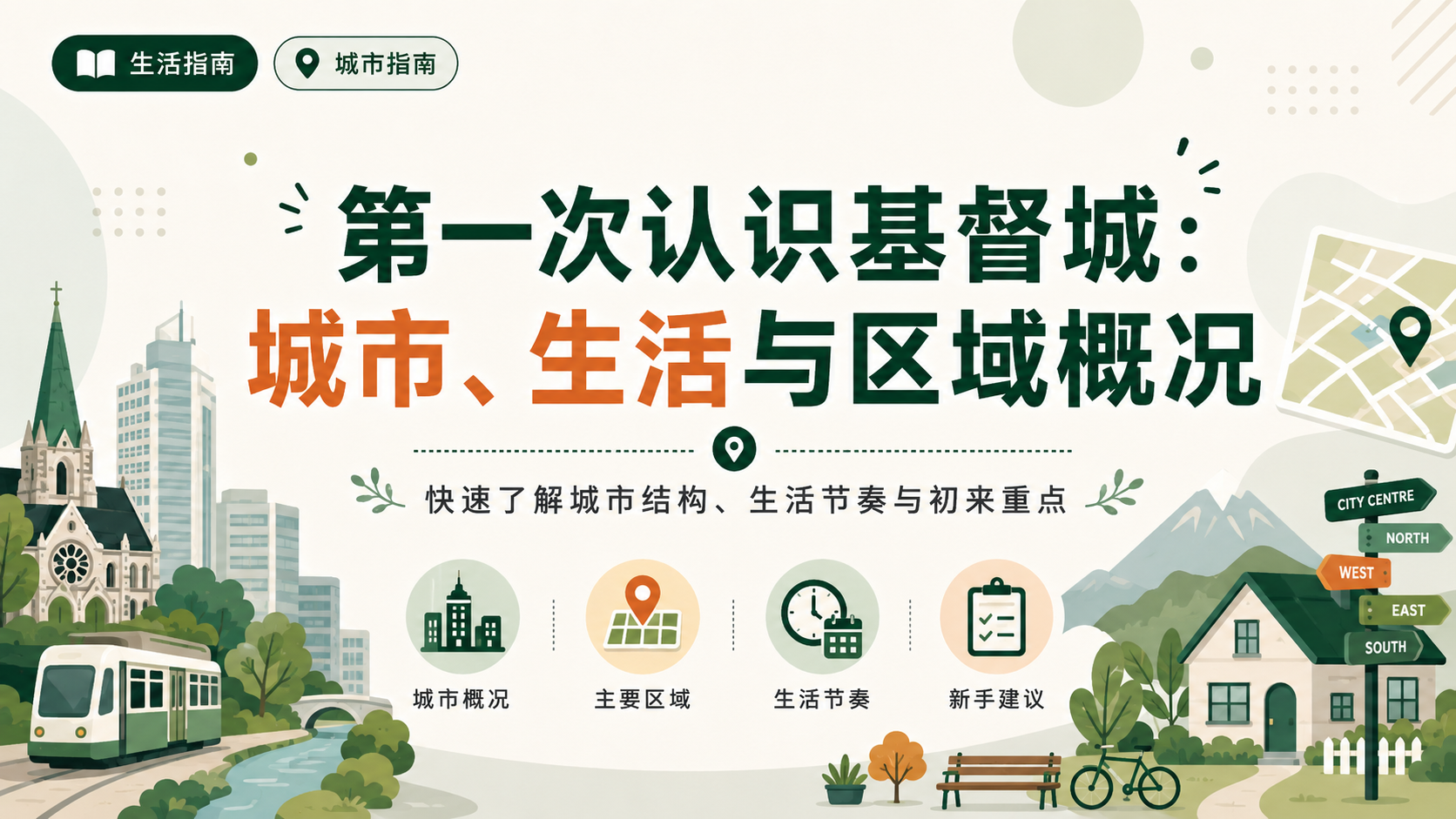 第一次认识基督城：城市、生活与区域概况封面